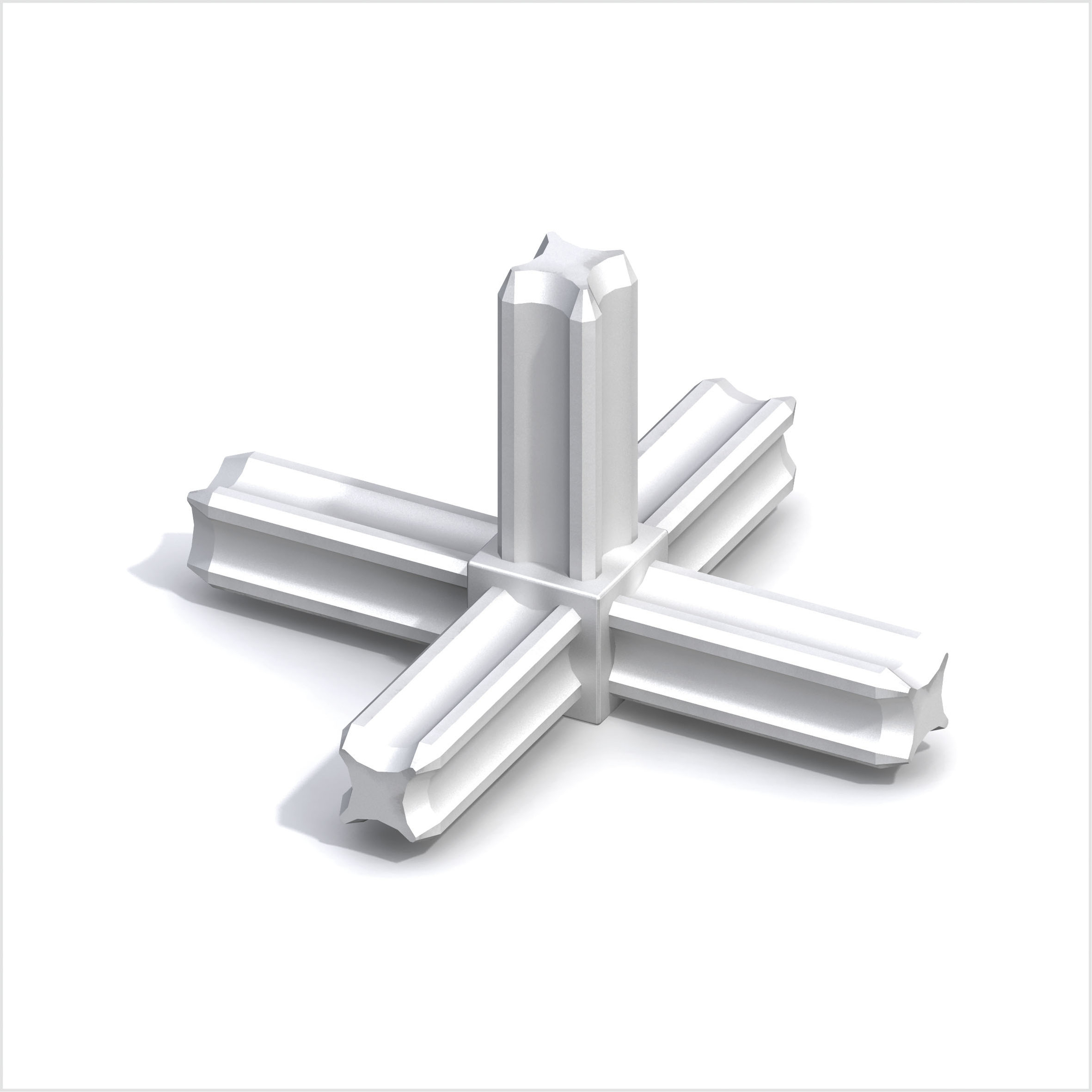 Knoten-Verbinder, 5 Zapfen