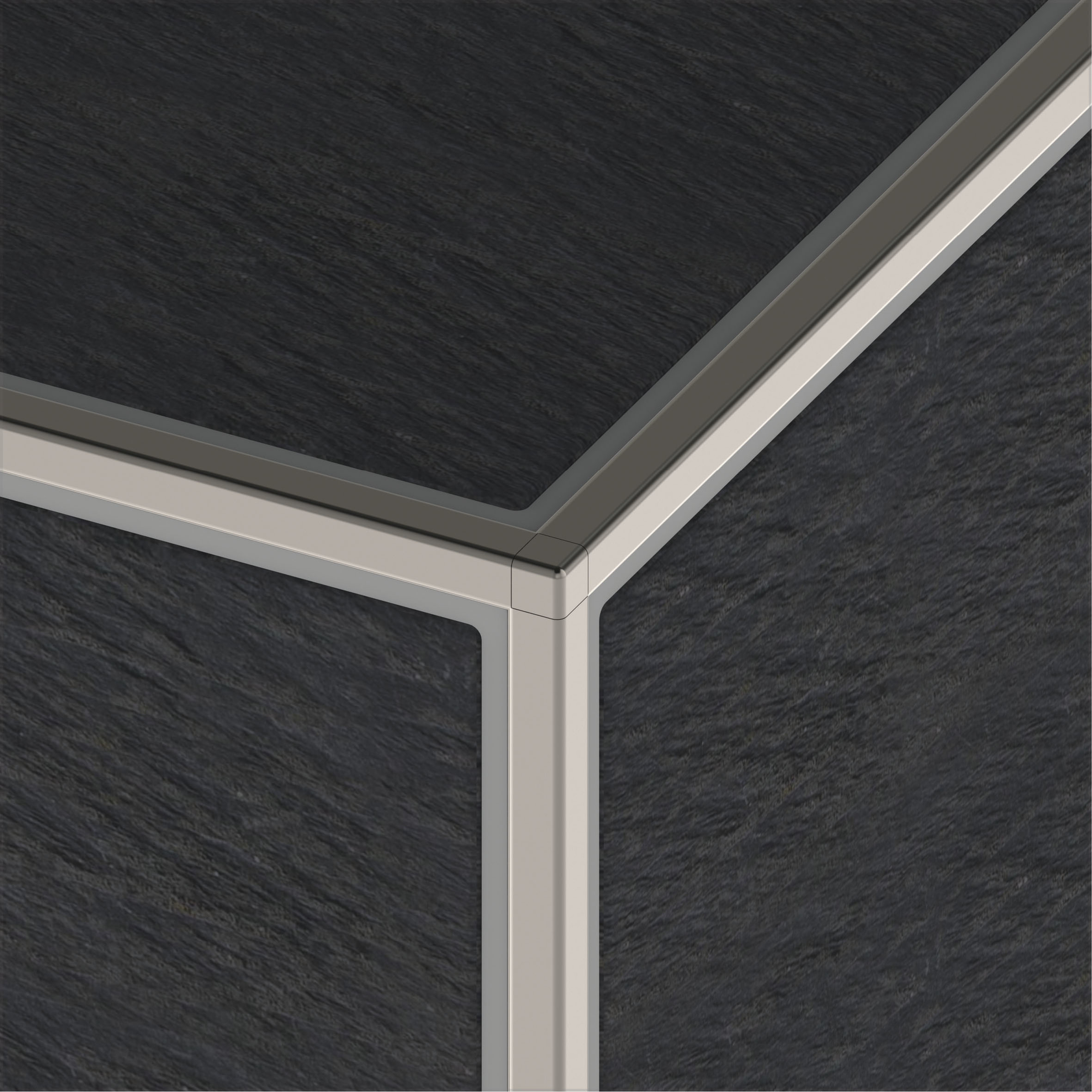 Quadrat-Fliesenecke