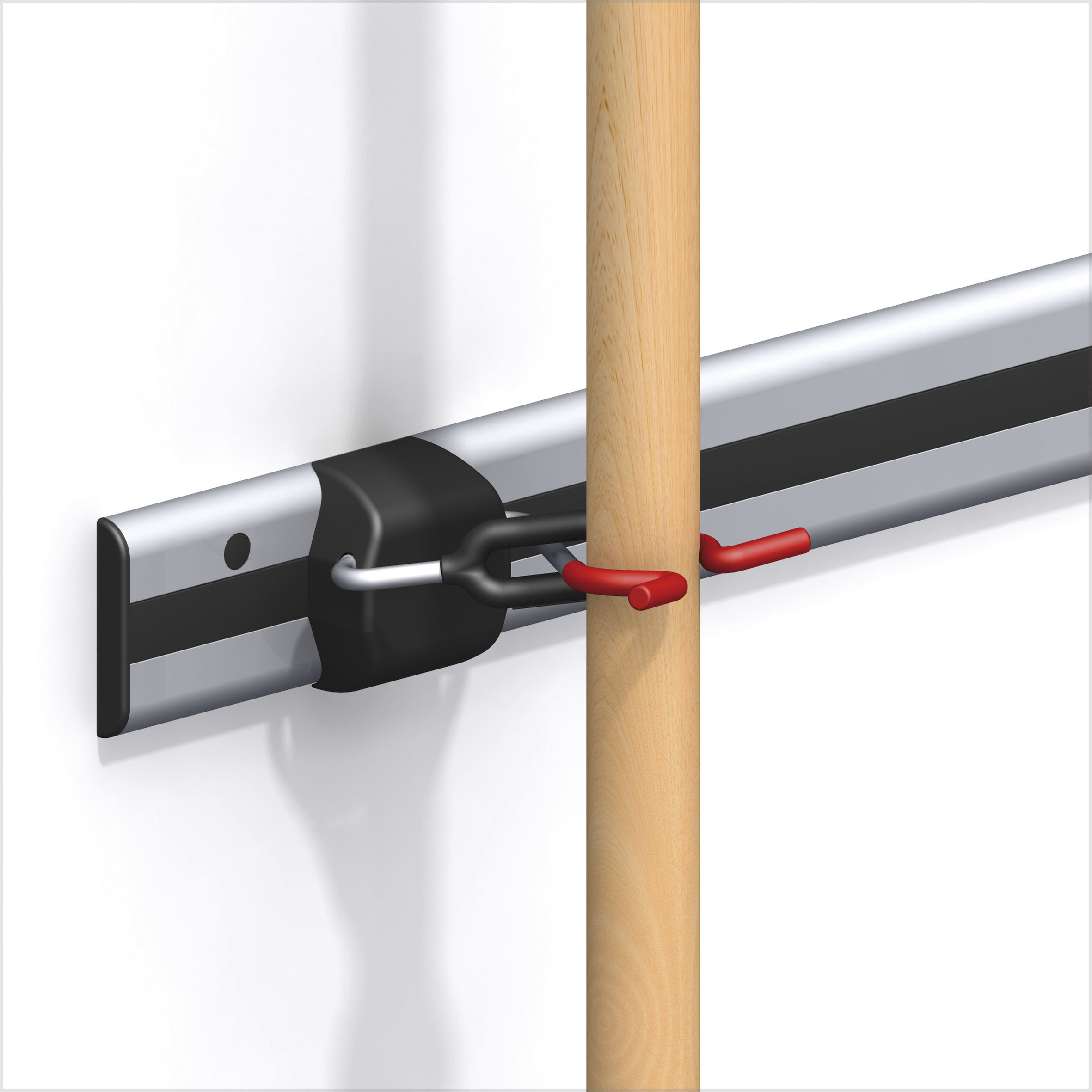 x-star®-Gerätehalter, für coaxis®-Schiene