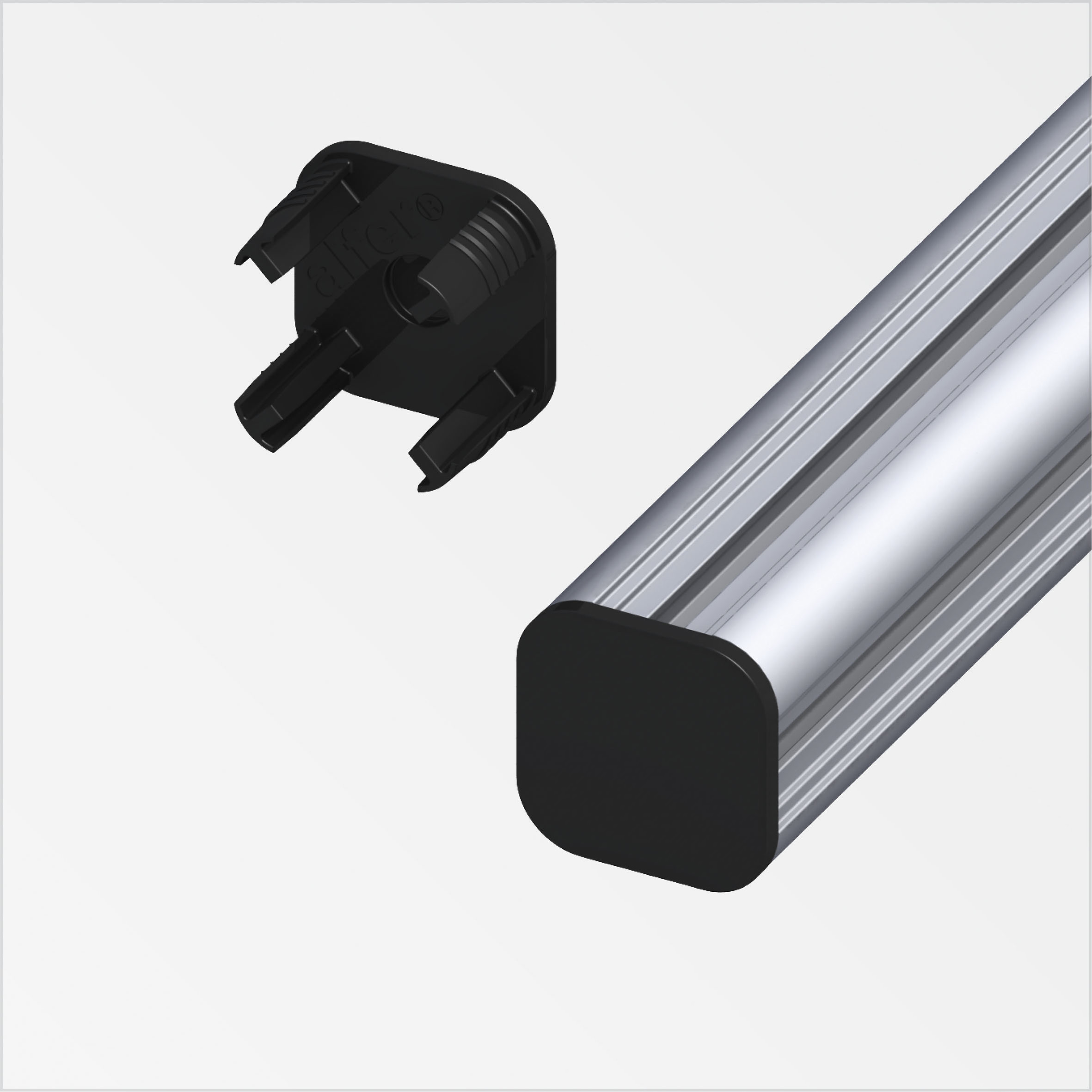 coaxis®-Abschlusskappe, flach