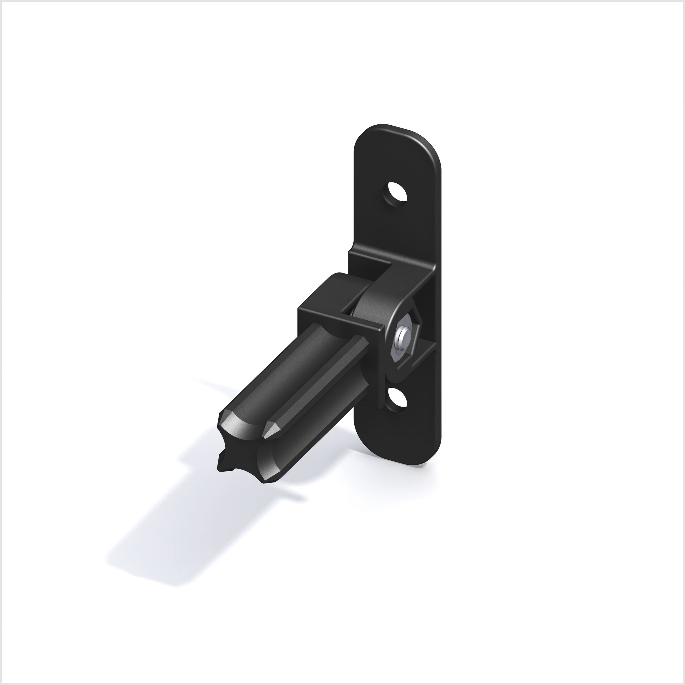Gelenk-Flansch-Verbinder, 1 Zapfen
