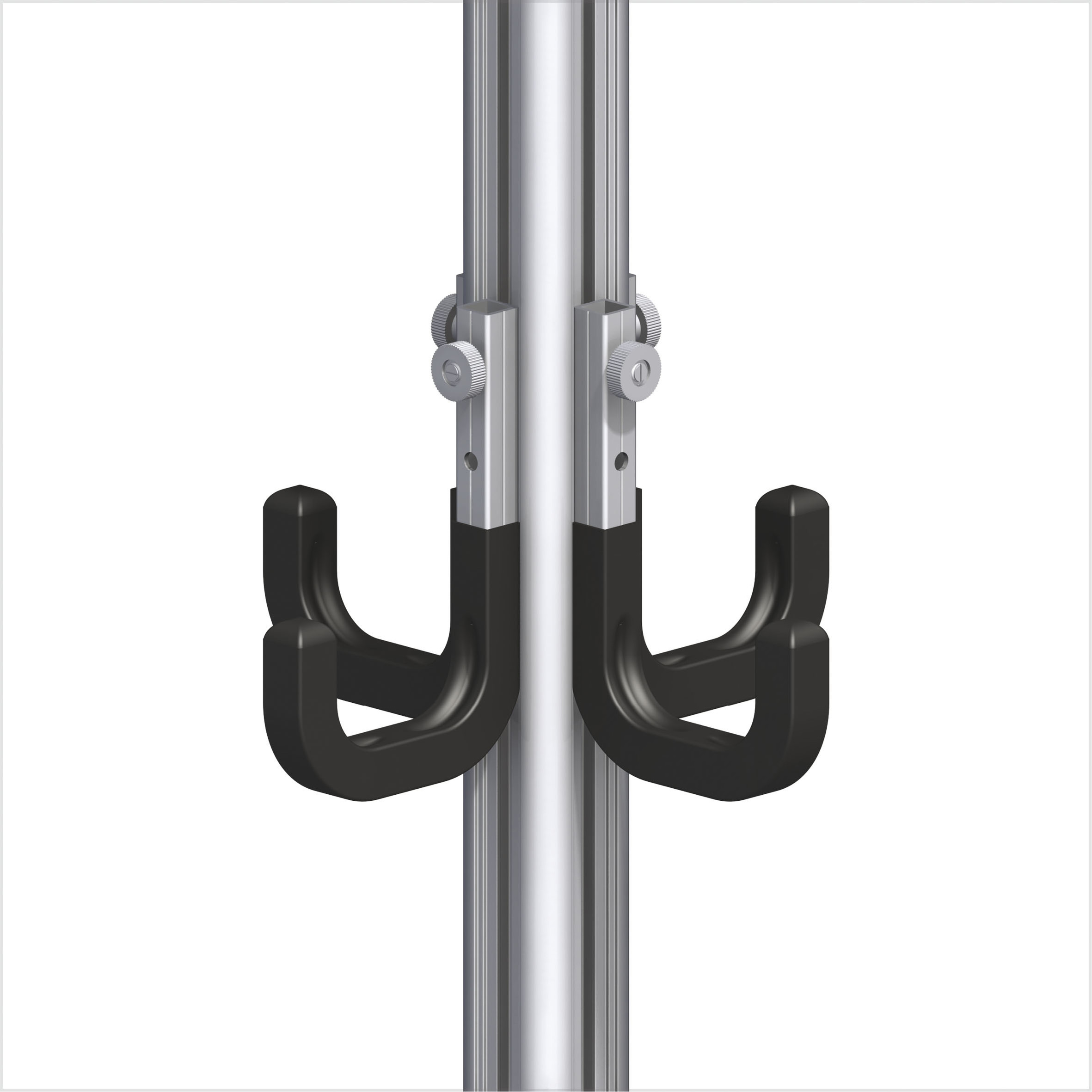 coaxis®-Wandhaken, gummiert